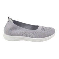 Zapatilla New Walk Slip On Confort Gris