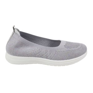 Zapatilla New Walk Slip On Confort Gris