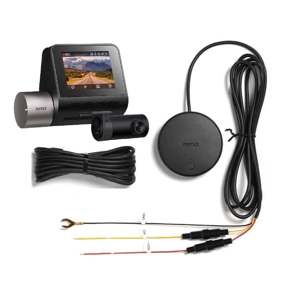 Pack 70mai Cámara para vehículo frontal 2.7 K GPS ADAS Trasera 1080p A510-1 + Modulo 4G UP04