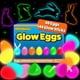thumbnail image 1 of Set de minibastones luminosos y huevos de pascua que brillan en la oscuridad, 1 of 6