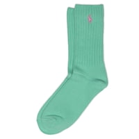 Calcetines Polo Ralph Lauren Básicos Casuales De Color Verde Redondo Para Mujer De 4 A 10