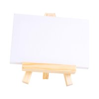 Bothyi - Mini Caballete De Exhibición De Madera Para Niños, Caballete De Exhibición Artesanal Para Pintar, Trípode De 10Cm X 15Cm