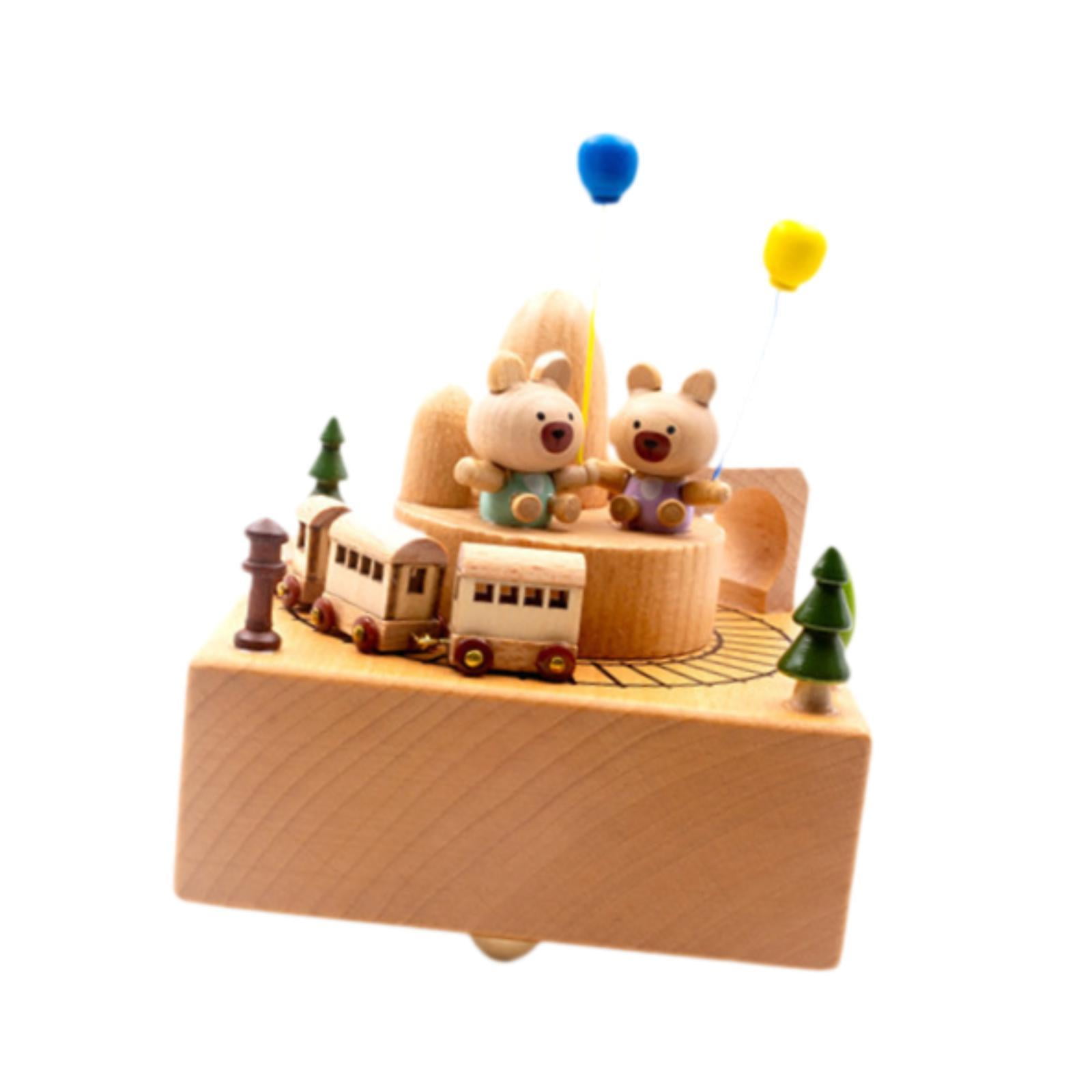 Magideal - Caja De Música, Decoración, Accesorios, Estatua, Regalo De Cumpleaños, Decoración De Mesa, Decoración De Mesa, Decoración De Mesa Para Dormitorio, Vac