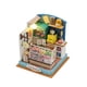 thumbnail image 4 of Kits De Casa De Muñecas En Miniatura Artesanales, Luz LED, Caja De Madera Moderna Para Habitación, Manualidades, Estilo D, 4 of 5