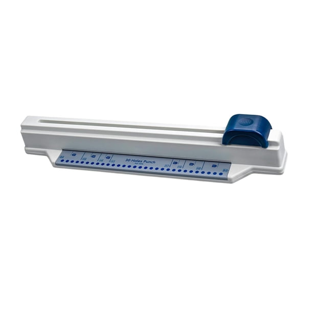 Perforadora De 30 Agujeros, Accesorios De Papelería Duraderos, Perforadora Manual De Oficina, Perforadora Múltiple