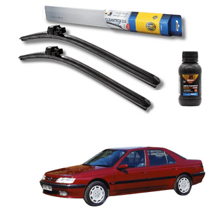Plumillas Hella Cleantech Para Peugeot 605 1991-2000