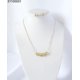 thumbnail image 3 of Conjunto Carré Acero Enchapado En Oro 18k, 3 of 4