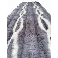 Tengfei - Alfombra Pasillera Piel De Conejo Extra Suave