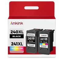 Cartucho De Tinta Ankink Remanufacturado Canon 240Xl 241Xl, Paquete De 2