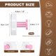 thumbnail image 2 of Uxcell 2Pack Gancho de Ventosa de Acero Inoxidable para Ducha, Ganchos para Toallas sin Taladro, Gancho para Batas de Baño para Ropa Baño Cocina Puerta de Vidrio Espejo, 2 of 7