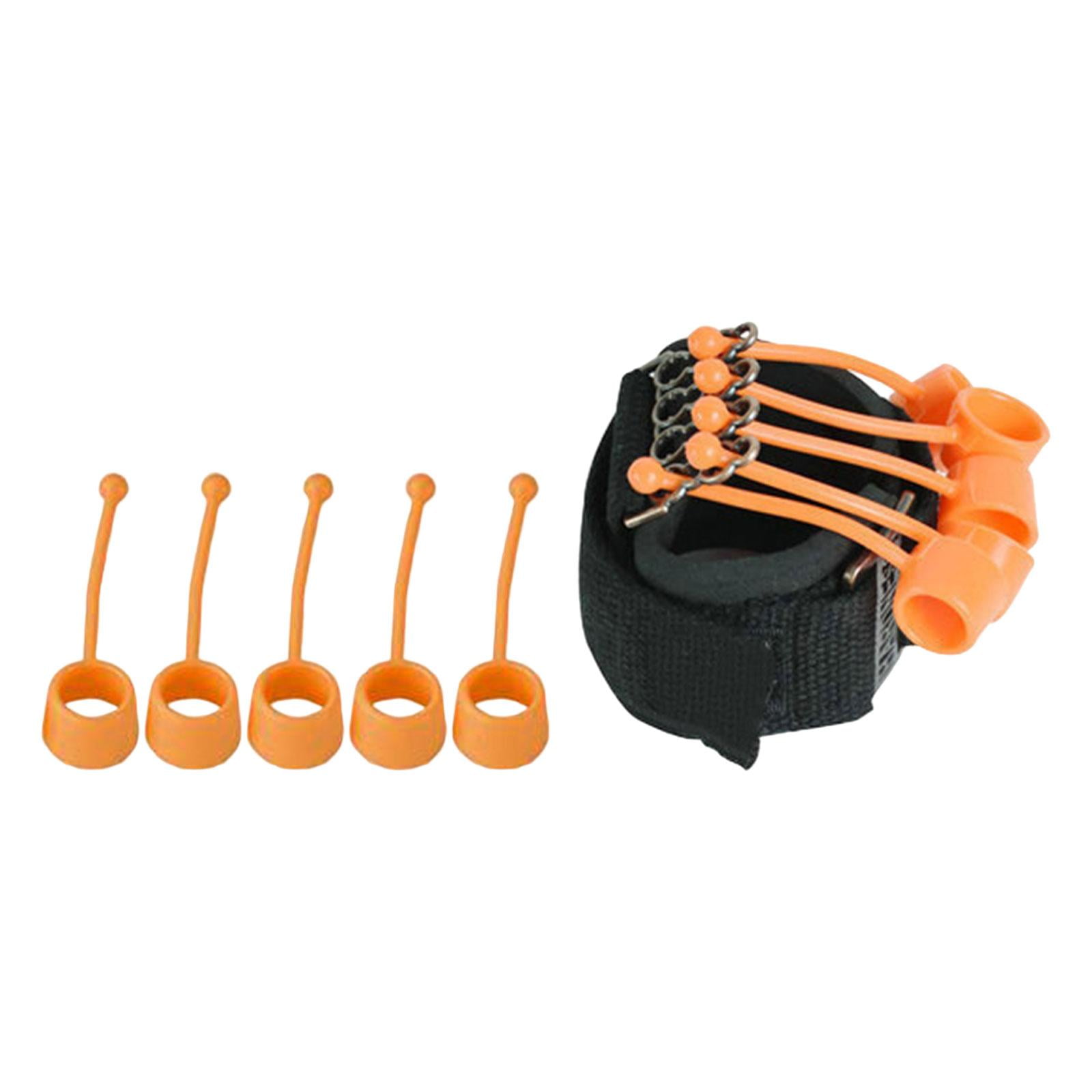 Magideal - Fortalecedor De Dedos, Fortalecedor De Agarre De Mano, Extensión De Dedos, Entrenador De Dedos De Antebrazo, Camilla, Fuerza De Agarre Para Pianistas, 75lb