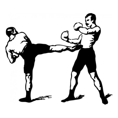 Rienda Libre Graphics - Decomural Kickboxing Fight Boxing Sport Ws-34558