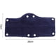 thumbnail image 2 of 6 bandas de sudor para casco, forro de algodón lavable, trapos de tela de felpa con broches, accesorios de construcción para casco, azul oscuro, 2 of 7