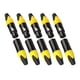 thumbnail image 4 of 5 pares de 3 clavijas XLR conector macho y hembra micrófono micrófono adaptador de cable amarillo, 4 of 5