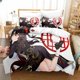 thumbnail image 1 of New Hu Tao Genshin Impact Duvet Cover Bedding Set Comforter Linen Pillowcases Home Decor Queen Bed Sheets, 1 of 5