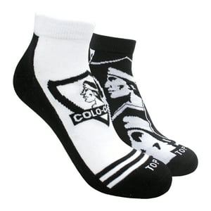 Top - Calcetines Tobilleros Algodón Pack 2 Colo-Colo C2