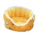 thumbnail image 2 of Cama Para Gatos Otoño Invierno Para Gatos O Perros Pequeños Felpa Para Cachorro Perro Gatito Amarillo Grande, 2 of 5