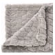thumbnail image 4 of Frazada Andes Jacquard Flannel Gris 2 Plaza, 4 of 5
