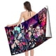 thumbnail image 4 of Helluva Boss Toalla de playa de secado rápido con diseño temático, regalo para mujeres y niñas, ideal para cumpleaños, fans, amantes de la música, uso en la playa o al aire libre, 78 × 180 cm, 4 of 6