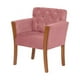 thumbnail image 2 of Sitial Kiel Tela Velvet Palo Rosa, 2 of 4