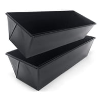 Genérico - Pack X2 Molde Pan Molde Para Pan De Molde Queque 30Cm 35Cm