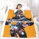 thumbnail image 5 of Overwatch anti-pilling, suave, ligera, esponjosa y acogedora de lujo para hogar y cocina – Perfecta para niños y adultos,100X130cm, 5 of 6