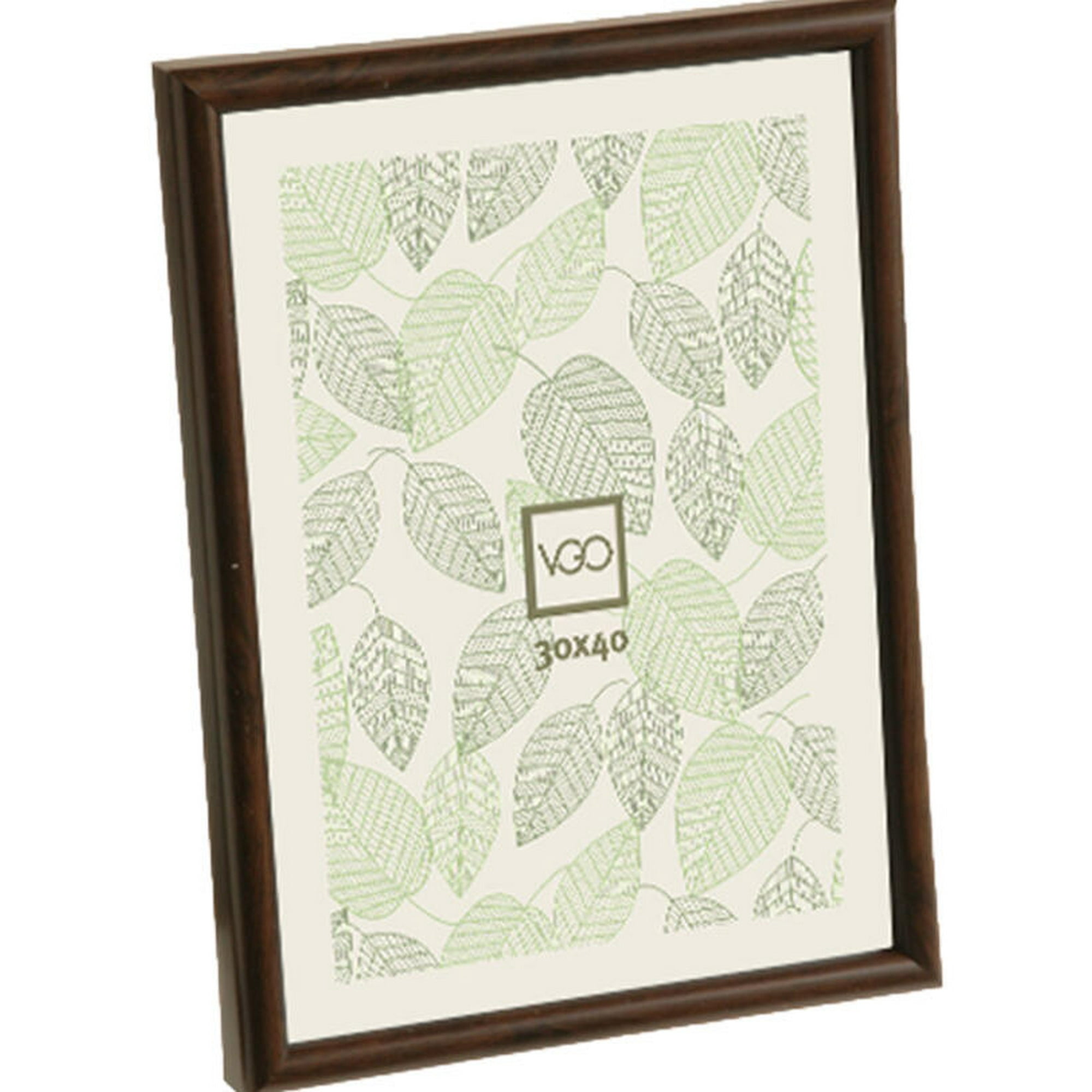 Vgo - Marco 20x30 Cm Plástico Simil Madera