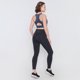 thumbnail image 3 of Calza Mujer Deportiva Pretina Cruzada Negro Corona, 3 of 5