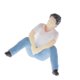 thumbnail image 3 of 1:64 Figuras Diorama Uniform Girl Fashion Japanese Boy Boy Escuchar B, 3 of 5
