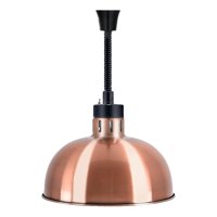 Magideal - Lámpara De Calor Para Bufé, Lámpara Calentadora De Bufé, Longitud Ajustable 60-180 Cm, Sin Bombilla, Lámpara Calentadora De Alimentos Colgante, Lámpar Bronce
