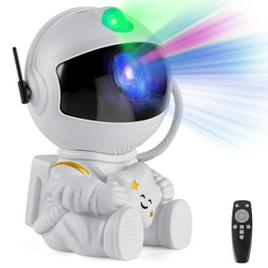 Malltradecl - Lámpara Proyector Astronaut Galaxy Estrella De Noche Niños