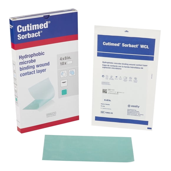 Capa de Contacto para Heridas Bsn Jobst Cutimed Sorbact 10x20 cm