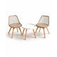 thumbnail image 1 of Set de Mesa y 2 Sillas Magic Tulip Mesh - Beige, 1 of 3