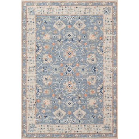 Alfombra Momeni Anatolia Azul 60 Cm X 90 Cm