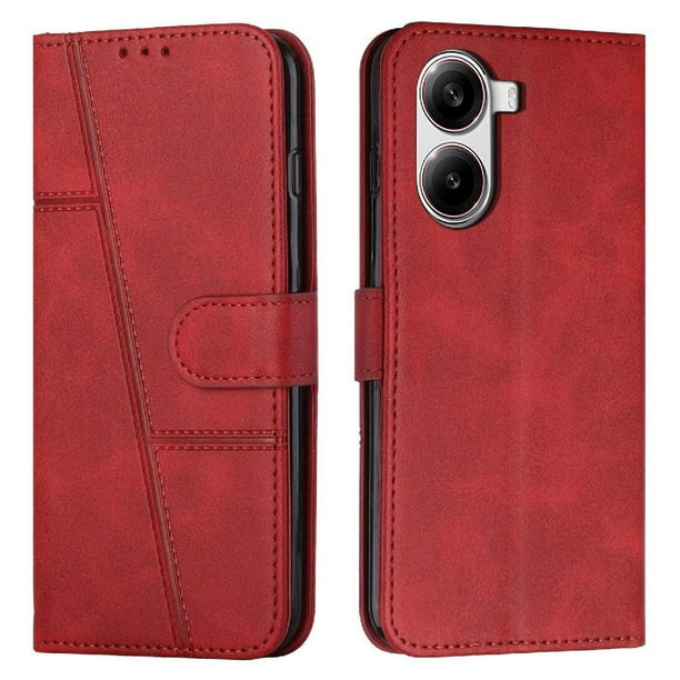 Funda Flip Para Xiaomi Poco X7 Pro 5g – Carcasa Delgada Y Resistente A Impactos Con Soporte Para Uso Diario Y Profesional