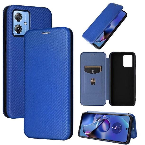 Funda Flip para FOXDOCK Motorola Moto G54 5G - Funda magnética de negocios, funda protectora delgada