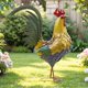 thumbnail image 1 of Escultura Autodaya 81 cm Gallo de Metal – Decoración estilo granja, 1 of 9