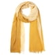 thumbnail image 1 of INSPIRE CHIC Bufandas de Lino de Algodón con Degradado de Color Ombre para Mujer, Pañuelo Suave, Hiyab, Envolturas, Chal 74.8"x35.4" Amarillo, 1 of 6