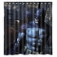 thumbnail image 1 of Cortina de ducha de Batman Arkham City, juego de cortinas de baño con ganchos, tamaño 66 x 72 pulgadas, 1 of 3