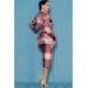 thumbnail image 5 of Conjunto de Blusa y Falda de Satén Color Cacao L, 5 of 5
