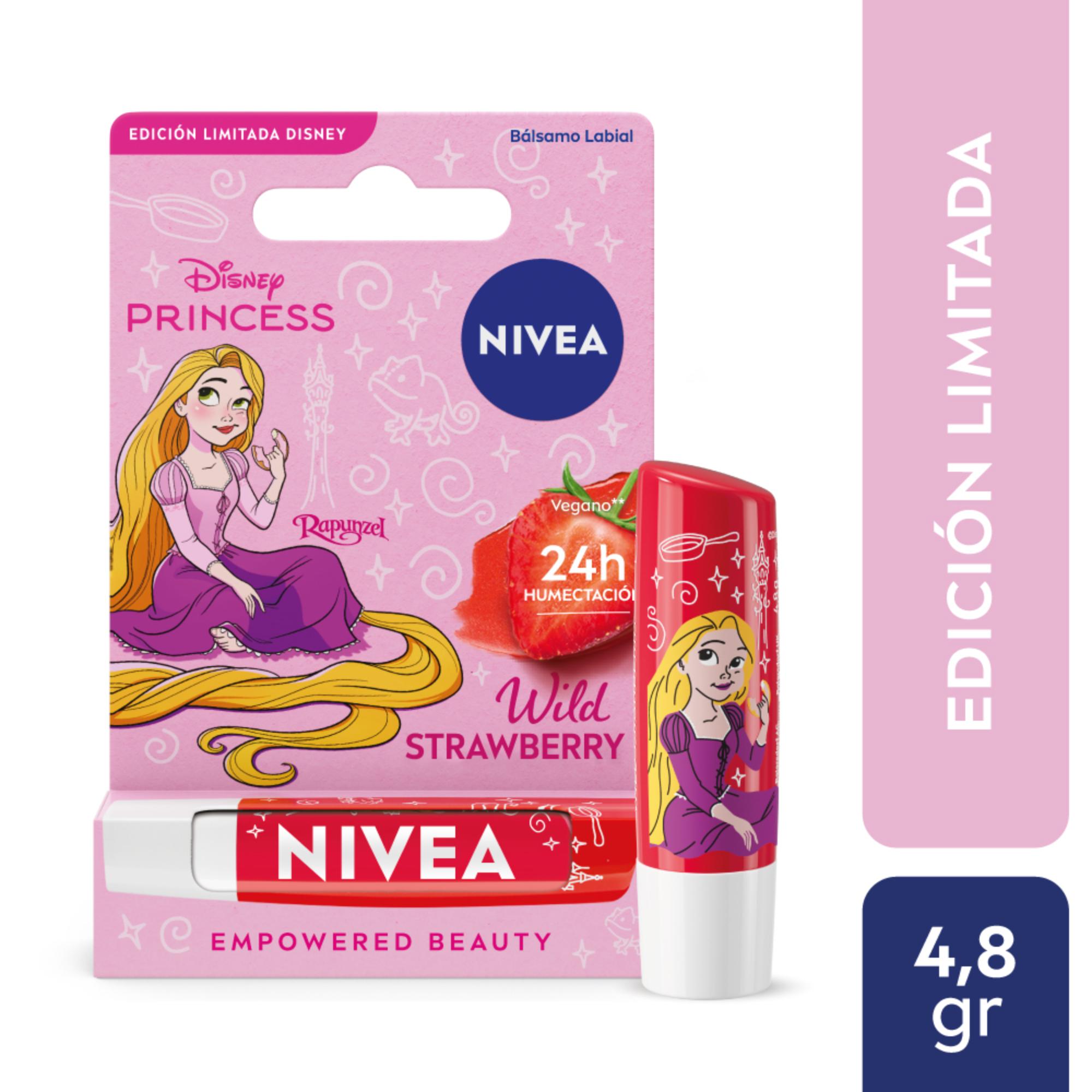 Nivea - Bálsamo Labial Rapunzel Wild Cranberry