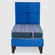 thumbnail image 3 of Cama 1 Plaza Europea Infantil América Foam Tapiz Azul Respaldo Zeus Azul 90x190x58 Cm, 3 of 4
