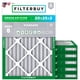 thumbnail image 1 of Filtro de aire Filterbuy 20x25x2 MERV 8 Dust Defense (paquete de 6), 1 of 9