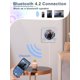 thumbnail image 3 of Reproductor de CD portátil montado en la pared Homlab Bluetooth con control remoto, 3 of 8