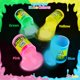 thumbnail image 2 of Glow in The Dark Slime Playbees, paquete de 12 unidades, tortuga ninja para niños, 2 of 7