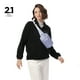 thumbnail image 3 of Cartera riñonera 2 en 1 Funty 3.0 Pequeña Morada Totto, 3 of 3