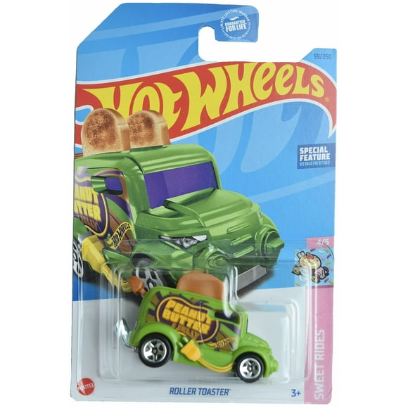 Tostadora Hot Wheels de juguete fundido a presión Sweet Rides 4/5 1:64
