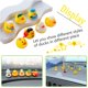 thumbnail image 2 of Soporte para Patos EJDRFN 20 uds Negro PVC, 2 of 7
