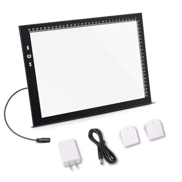 Caja de luces LED para dibujar artistas HSK A4 con brillo ajustable