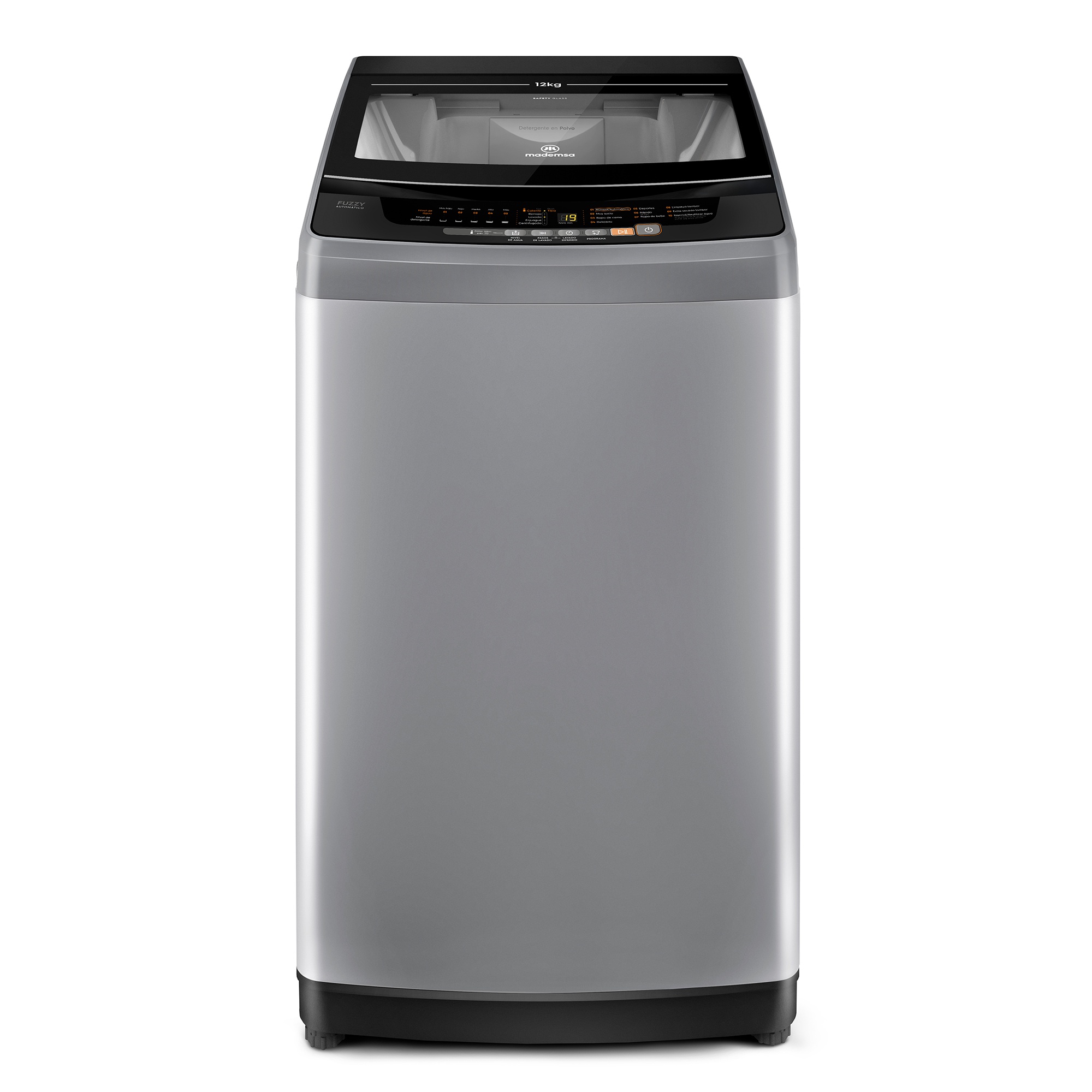 Mademsa - Lavadora Carga Superior 12 Kg 12 Szg Silver